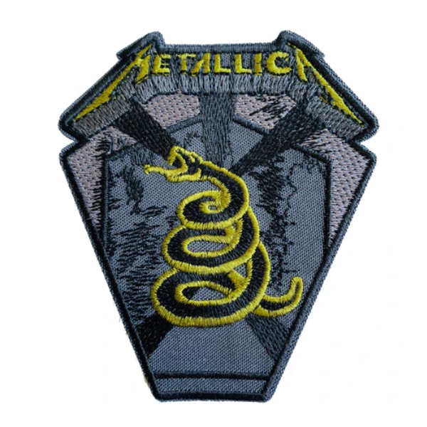 Metallica Black Album Snake Patch