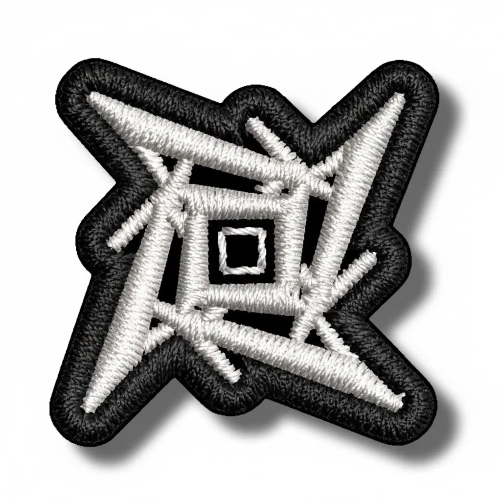 Metallica Ninja Star Logo Patch