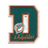 Miami Dolphins D Logo Patch
