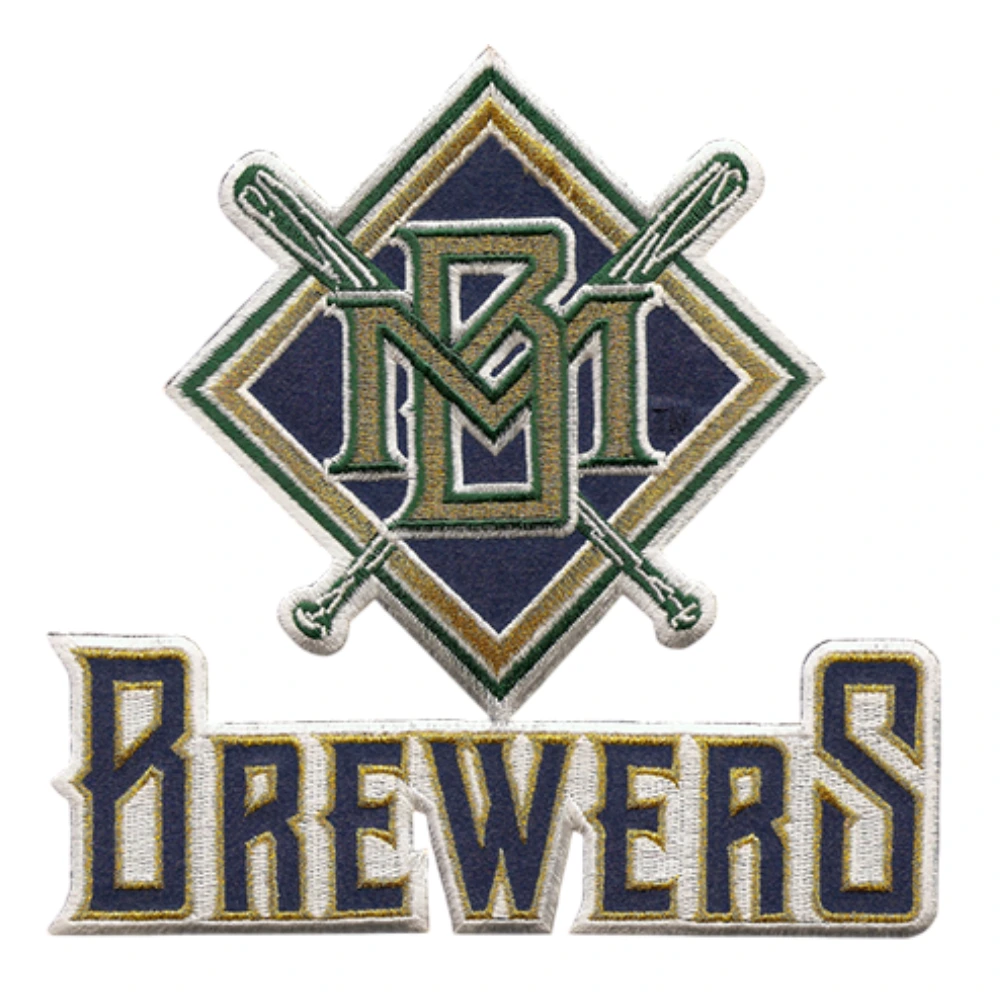 Milwaukee Brewers MB Logo Baseball Patch