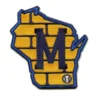 Milwaukee Brewers Wisconsin State "M" Patch