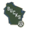 Milwaukee Bucks Wisconsin State Patch