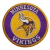 Minnesota Vikings Round Logo Patch