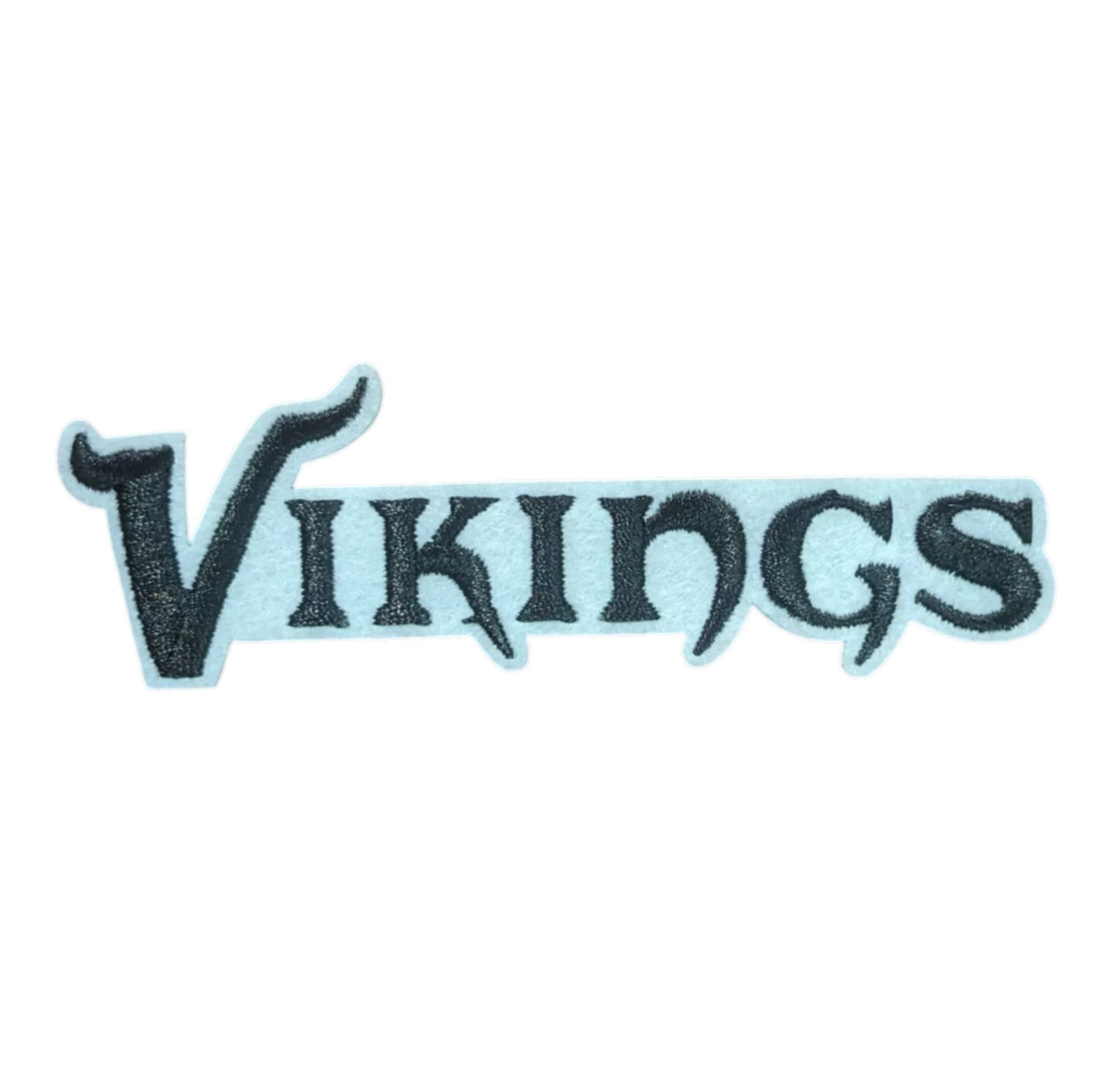 Minnesota vikings script logo embridered patch