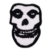 Misfits Fiend White Skull Patch