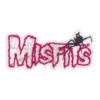 Misfits spiderweb logo patch