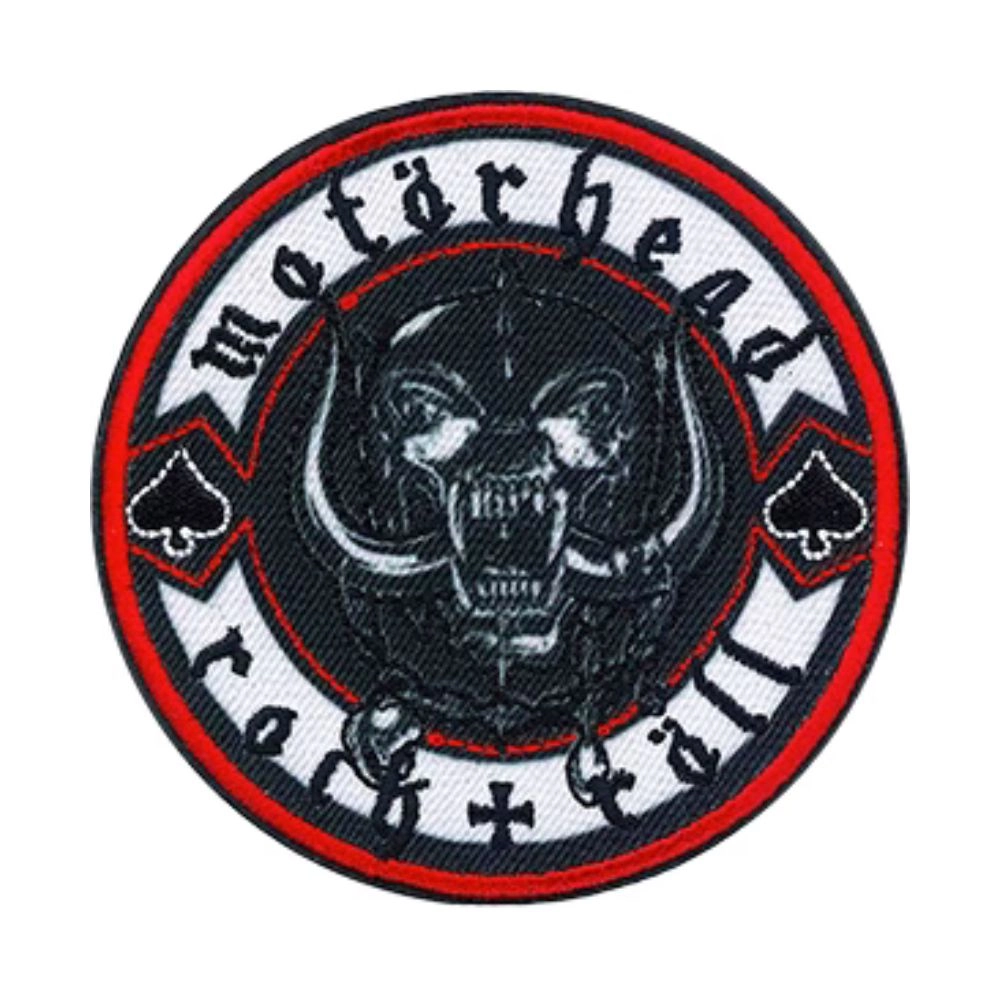 Motorhead Rock n Roll Snaggletooth Logo Patch