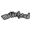 Motorhead Silver Script Logo Patch