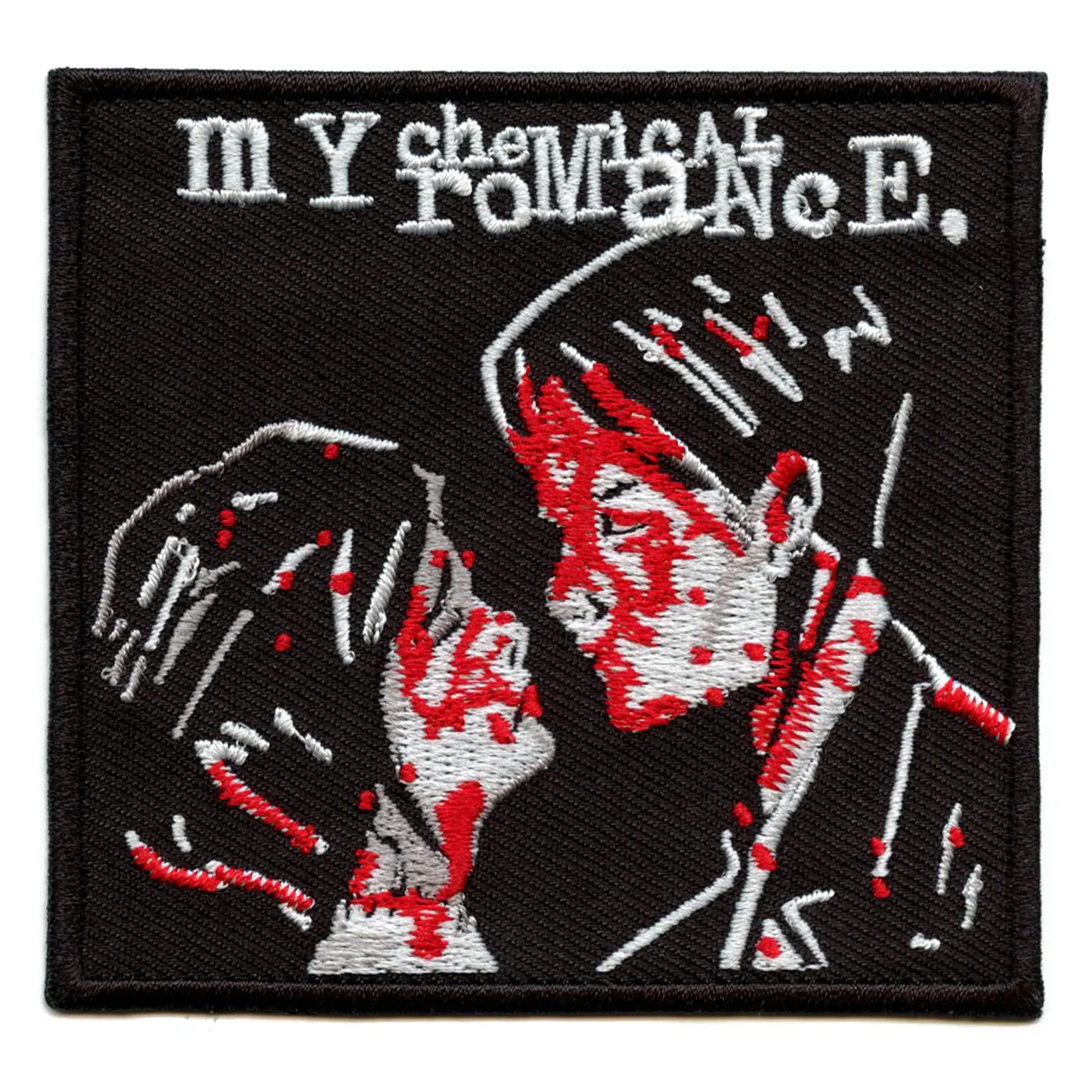 My chemical romance demolition lovers square patch