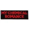 My chemical romance name logo patch