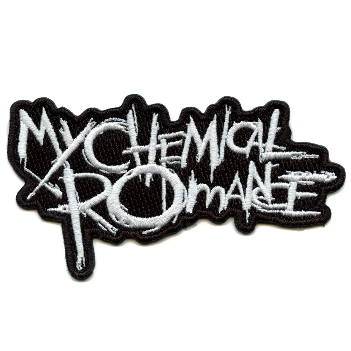 My chemical romance script logo patch