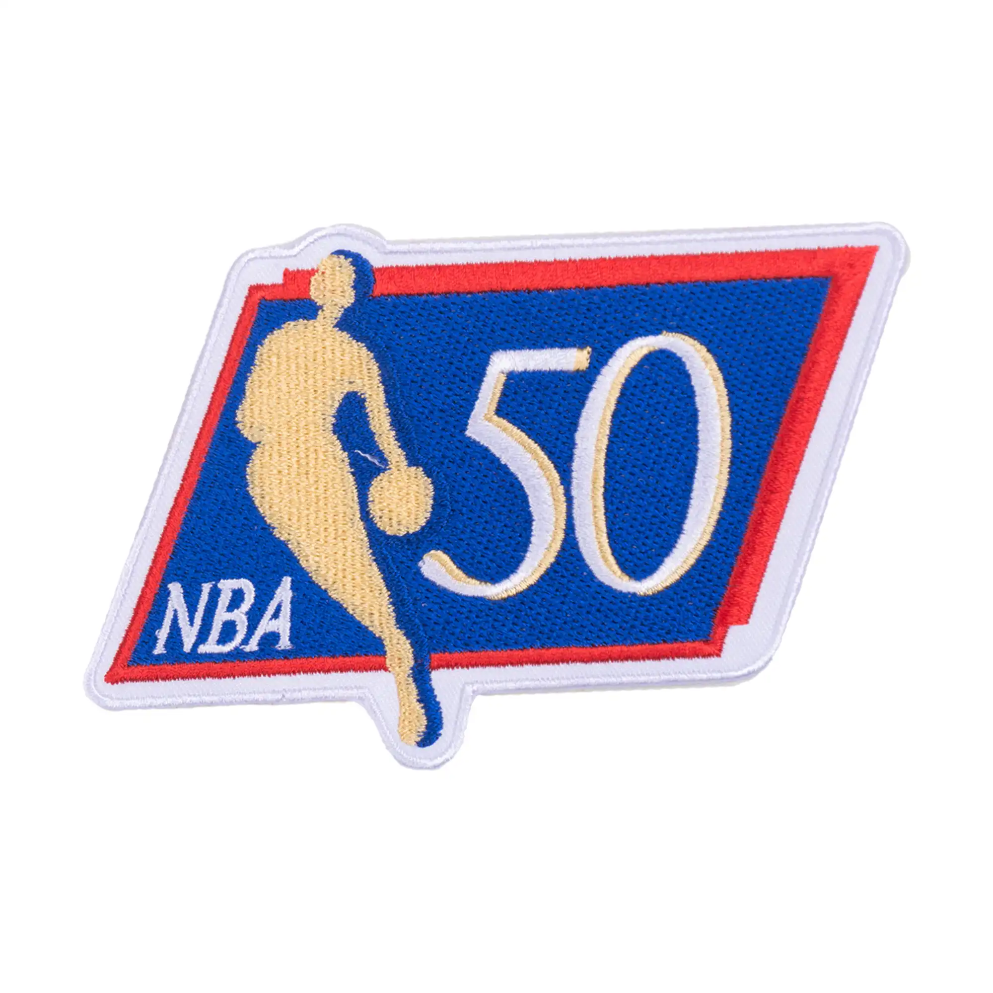 Nba 50th anniversary logo patch
