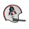 New england patriots vintage helmet mascot patch