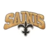 New orleans saints fleur de lis logo patch