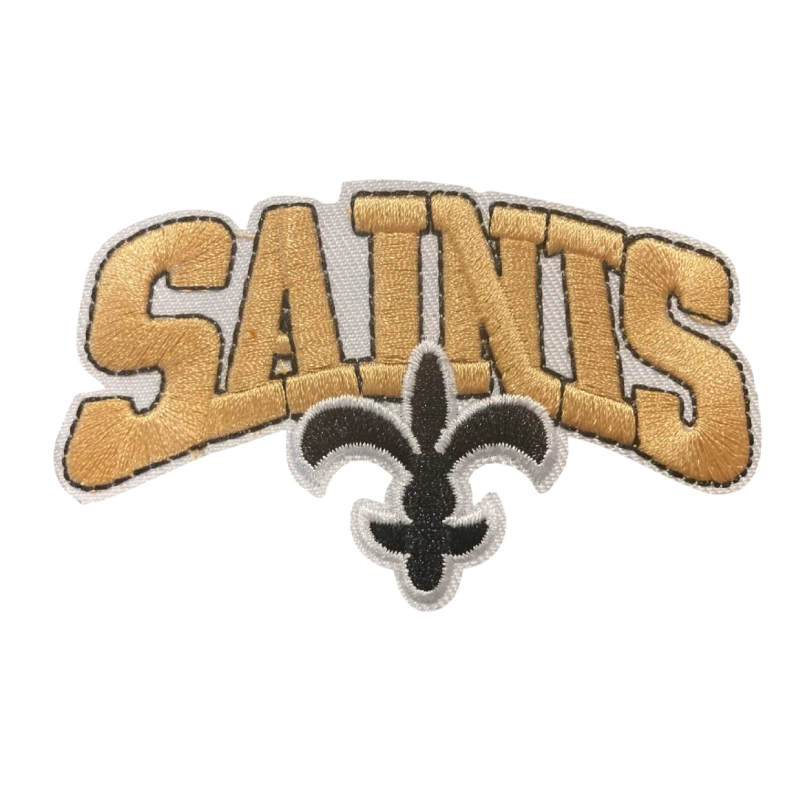 New orleans saints fleur de lis logo patch