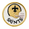 New orleans saints helmet round logo patch