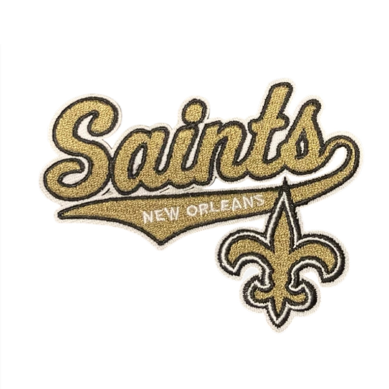 New orleans saints script logo patch