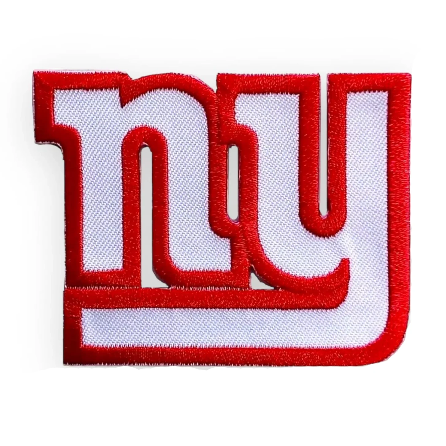New york giants ny logo red border patch