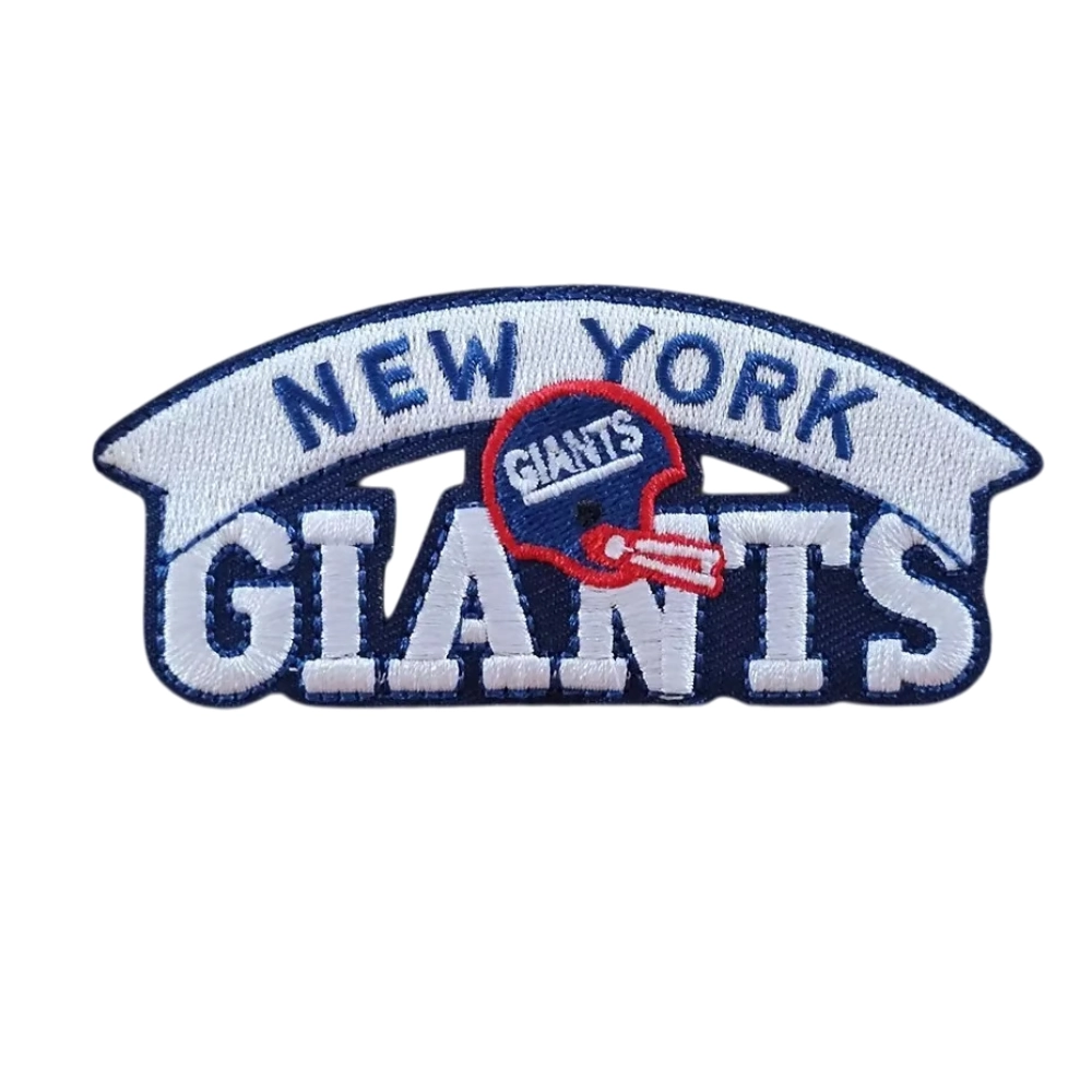 New york giants vintage logo embroidered patch