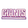 New york giants wordmark embroidered patch