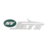 New York Jets White Wordmark Patch