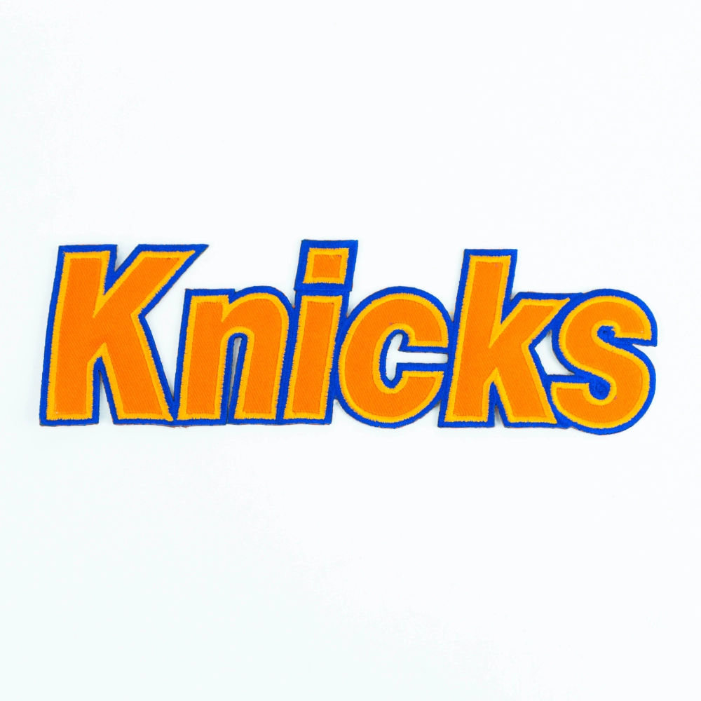 New York Knicks Orange Wordmark Patch