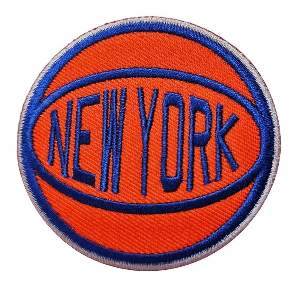 New York Knicks Basketball Script Logo Patch