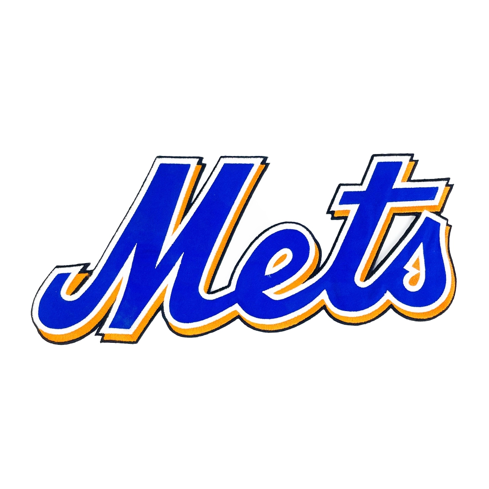 New york mets letters patch