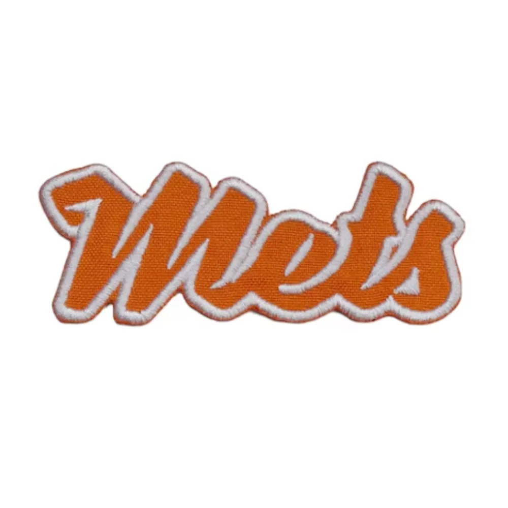New York Mets script wordmark patch