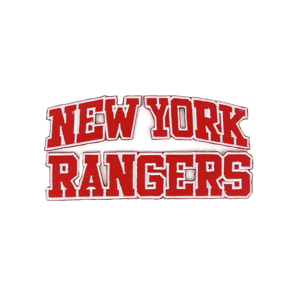 New york rangers 3d bold redwhite arch patch