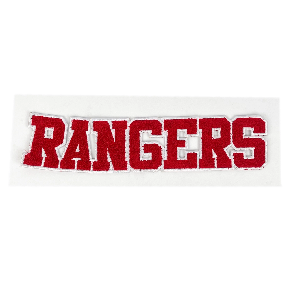 New York Rangers red wordmark patch