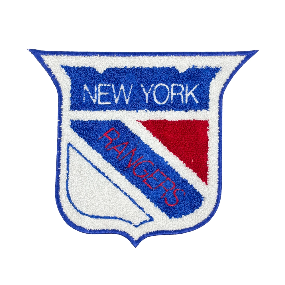 New york rangers shield logo embroidered patch 1