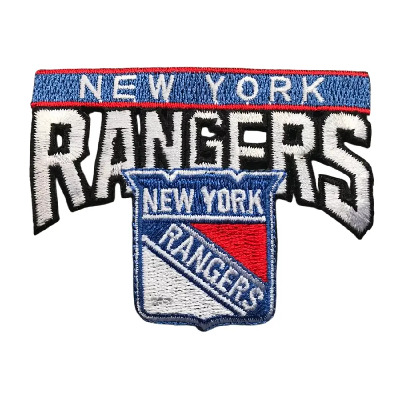 New York Rangers Wordmark Shield Patch