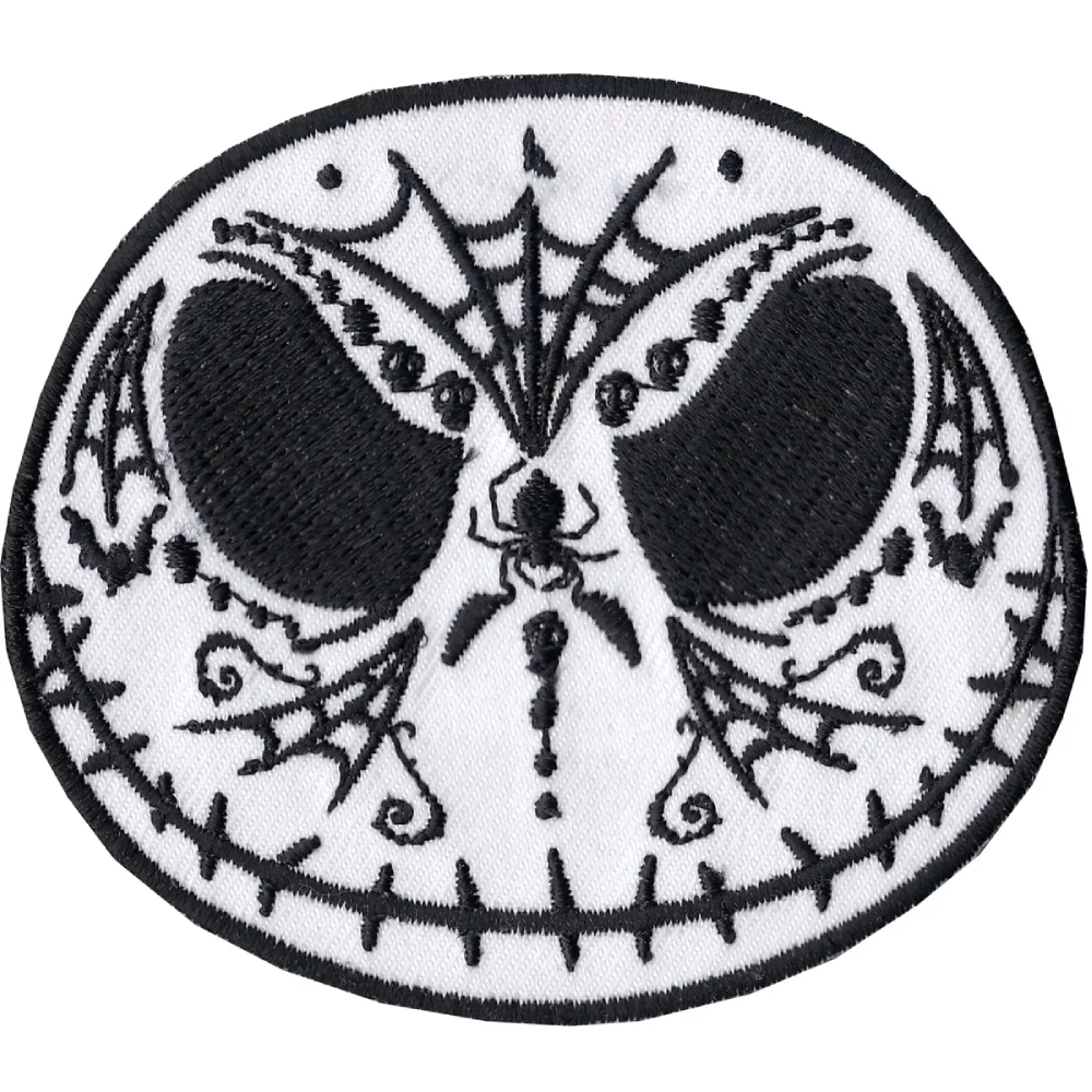Nightmare before christmas jack skellington sugar skull patch