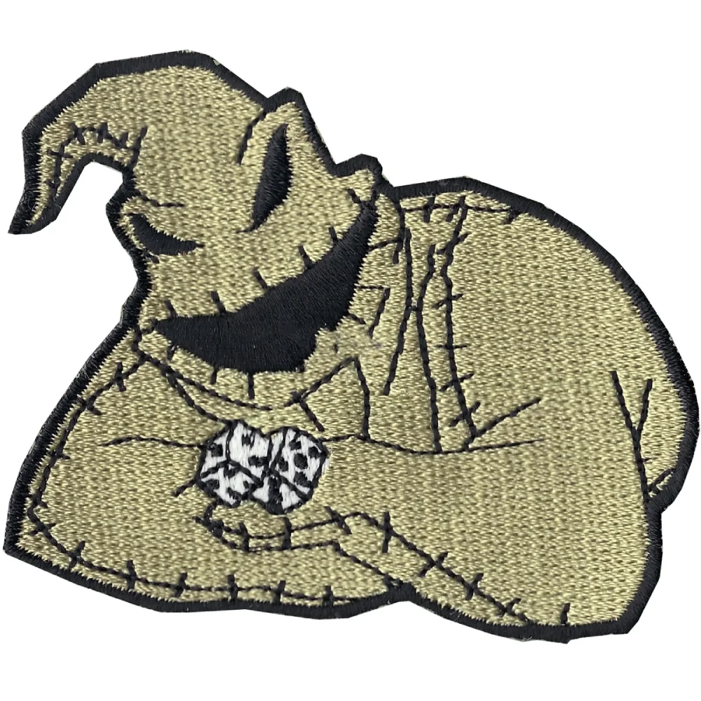 Nightmare Before Christmas Oogie Boogie Dice Patch