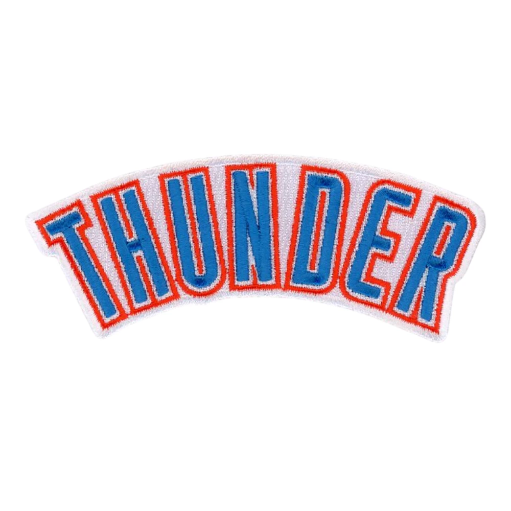 Oklahoma city thunder thunder arch patch