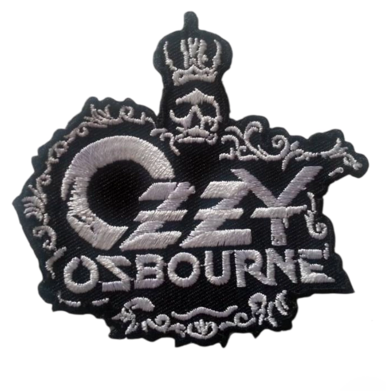 Ozzy Osbourne Crown Skull Patch
