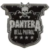 Pantera hell patrol embroidered patch