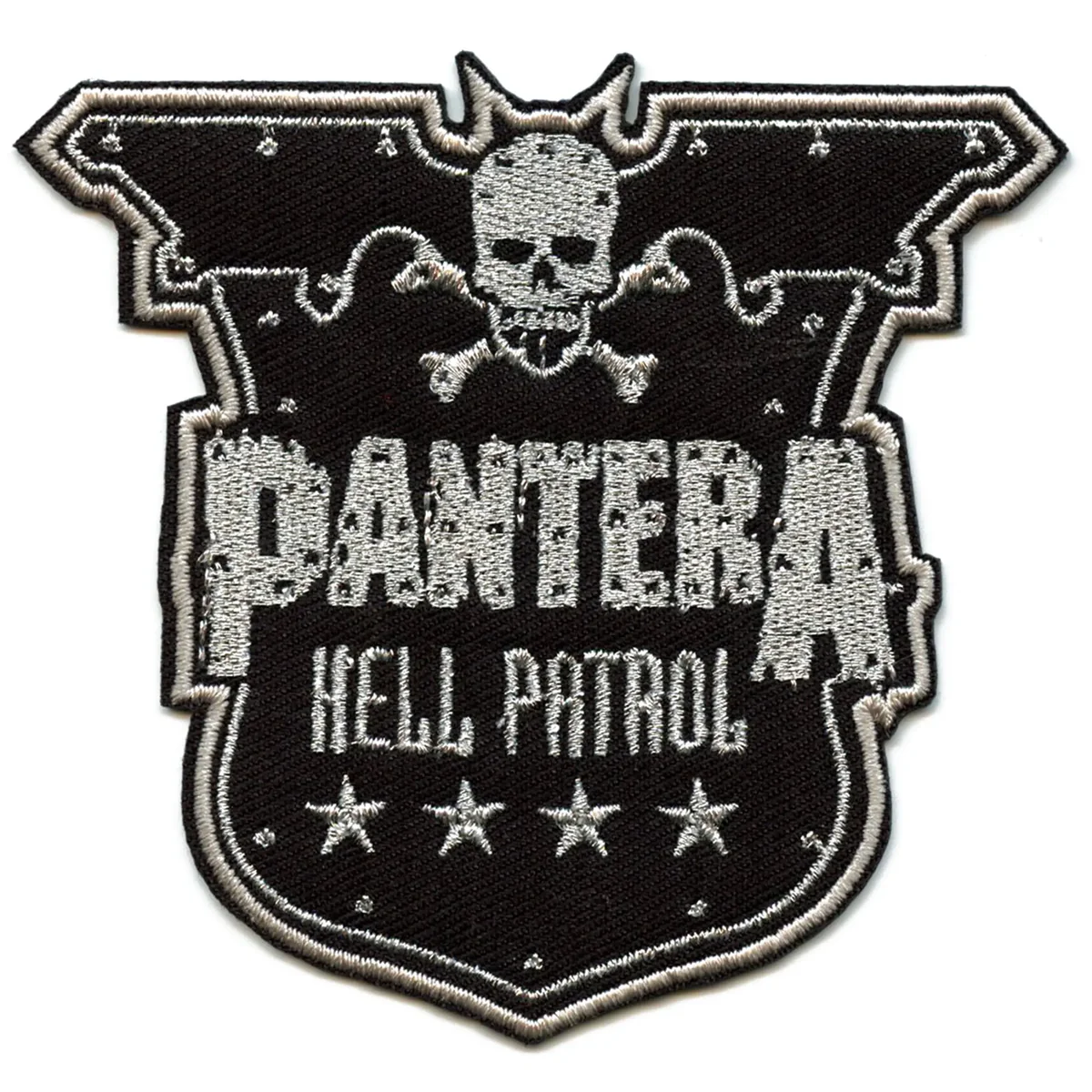 Pantera hell patrol embroidered patch