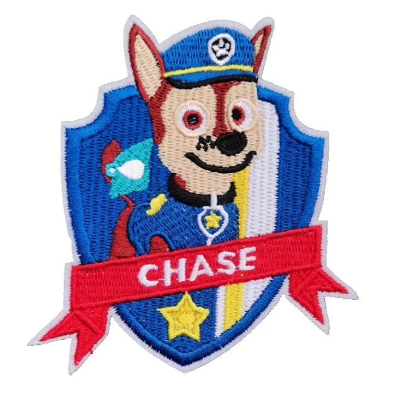 Paw patrol chase sheild patch