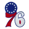 Philadelphia 76er 76 Number Patch