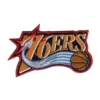 Philadelphia 76ers vintage Streak logo patch