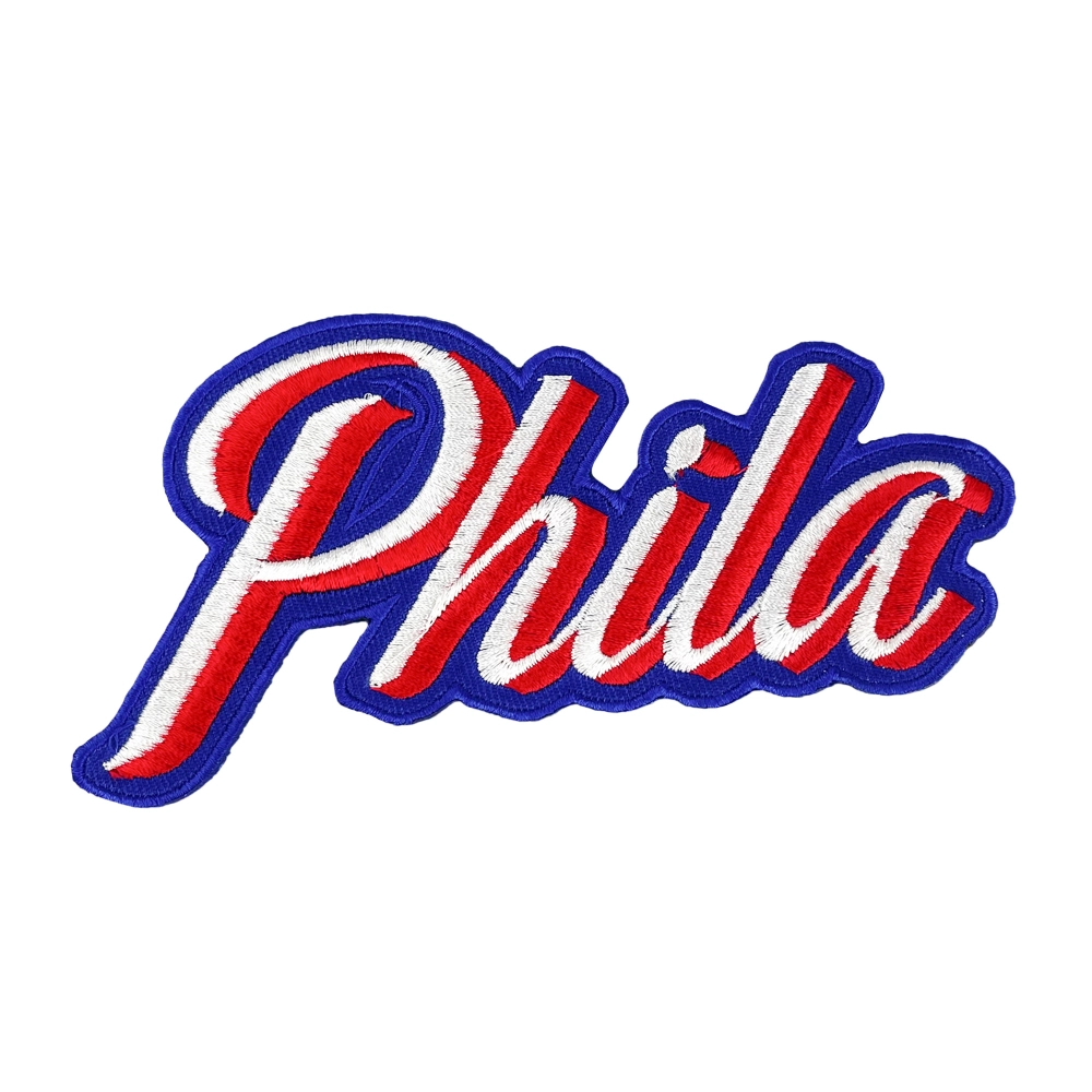 Philadelphia 76ers Phila Script Patch