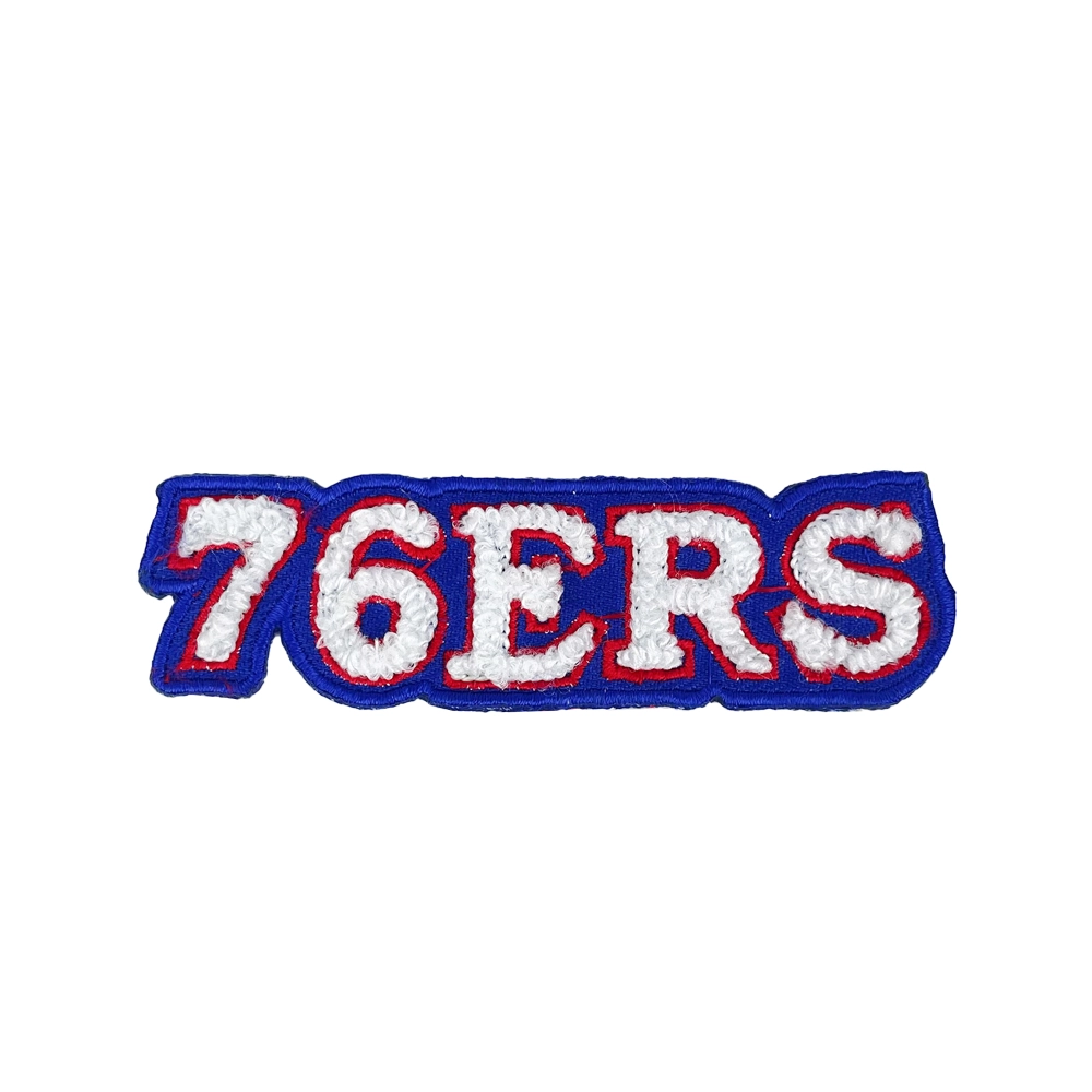 Philadelphia 76ers 3D Wordmark Patch
