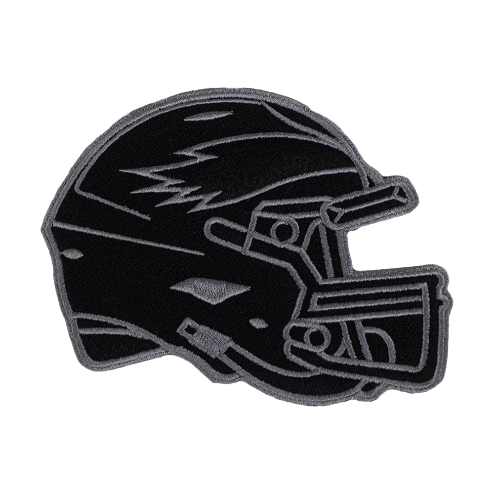 Philadelphia Eagles Black Stealth Helmet Patch