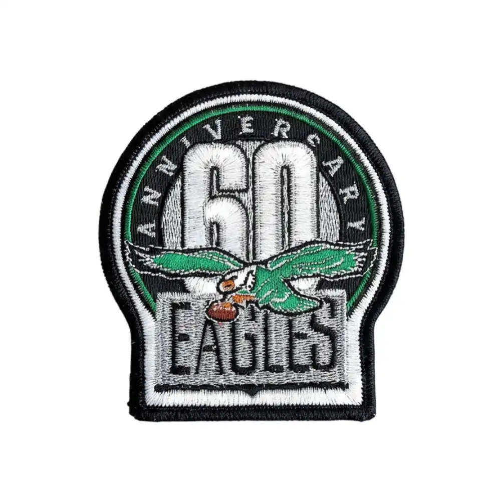 Philadelphia eagles 60th anniversary nfl patch