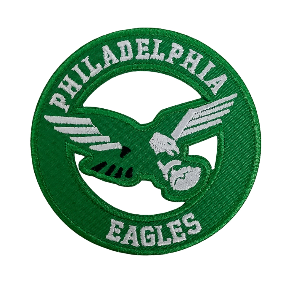 Philadelphia eagles throwback round logo patch