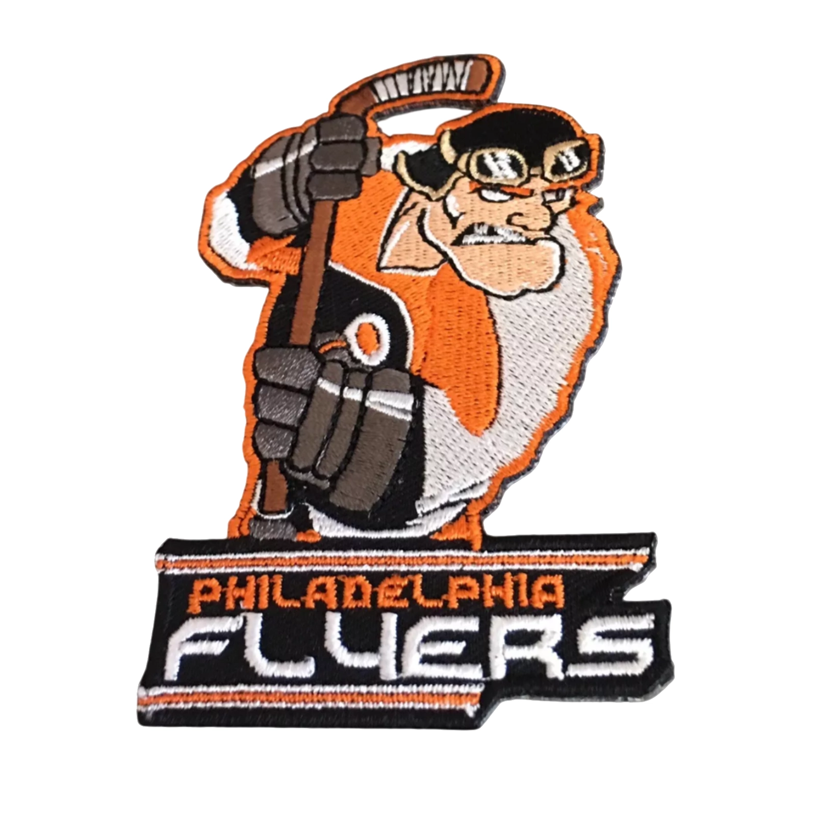 Philadelphia flyers mascot embroidered patch