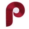 Philadelphia phillies p wordmark team logo red embroidery patch