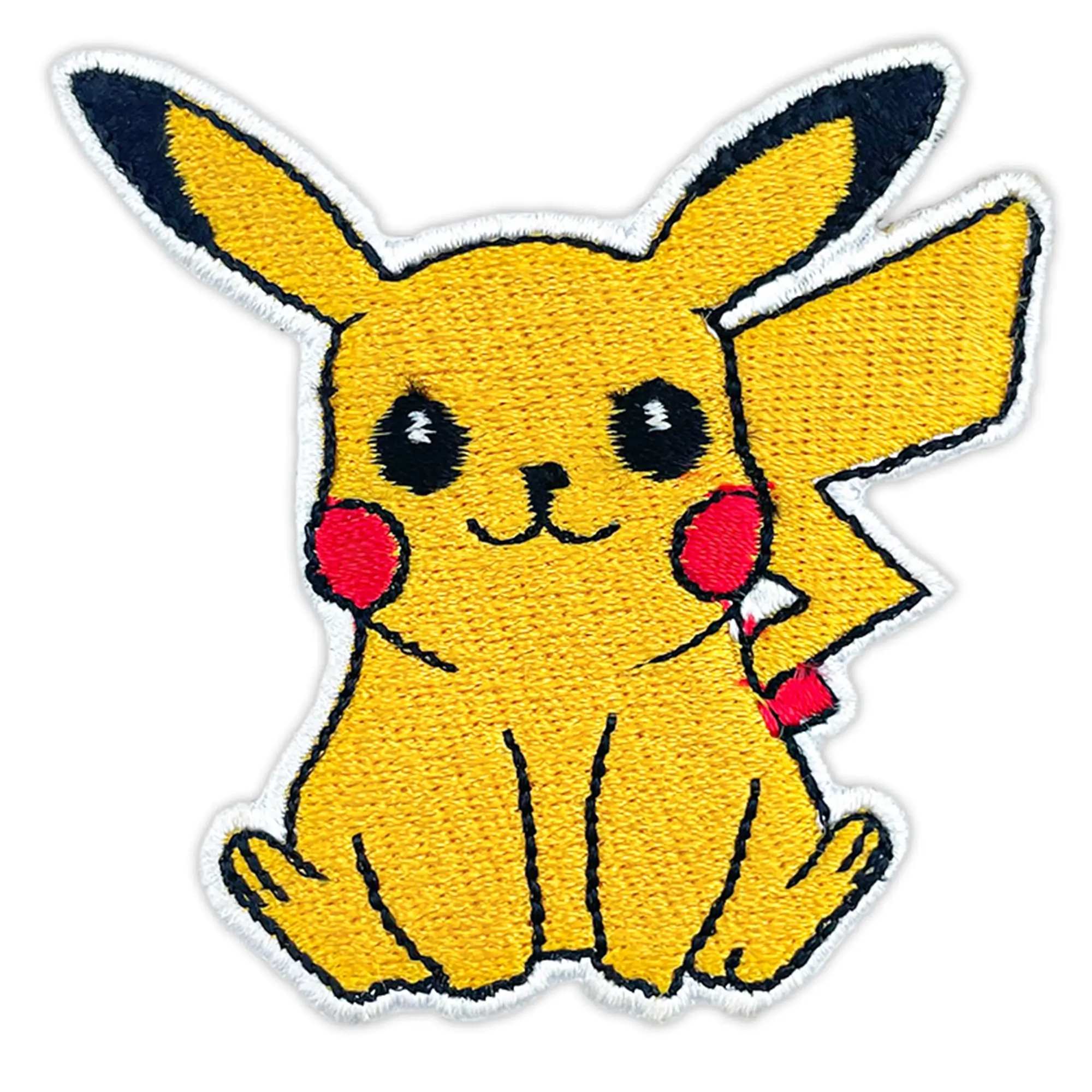 Pokemon Pikachu Sitting Pose Patch